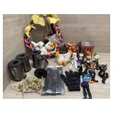 Halloween Decor Assortment w/ Ribbon