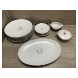15PC Noritake China Ardis Pattern China Set