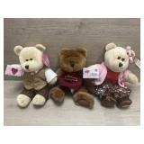 (3) Starbucks Bears w/ Tags