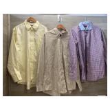 (3) Nordstroms & Acustom Apparel Menï¿½s Shirts