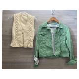 (2) Womenï¿½s Vests SZ Small