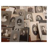 Large Assortment Of Cabinet Card Photos