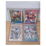 (4) 1990 Cortez Kennedy Rookie Cards