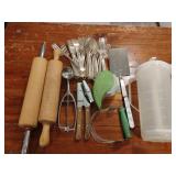 Variety Of Vintage Kitchen Items