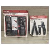 (2) Sealed Tool & Knife Sets