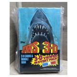 Jaws 3-D Movie Topps Trading Cards Open BOX (36)