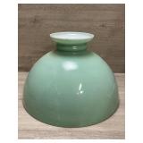 Vintage Mint Green Hurricane Lamp Shade