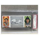 1912 T202 Hassan Triple Folders "Close at First"