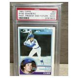1983 Topps Baseball Ryne Sandberg Graded 9.0