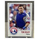 Tom Brady EXPOS Rookie SP Baseball Card #12 RC