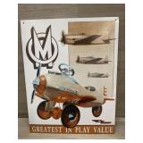 Murray Pedal Car Tin Sign