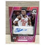 Pink Optic David Nwaba #06/25 Auto Card