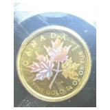 2001 Canada 1/4 Ounce Gold .9999
