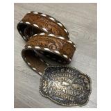 Ornate Western Belt Hi Combined Breed w/