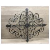 Wrought Iron Wall Panel