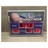 Gonzaga University Scoreboard Style Thermometer