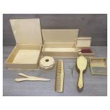 Antique Vanity Dresser Set Items #2