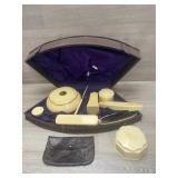 Antique Vanity Dresser Set Items #1