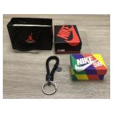 Nike Air Jordan Keychain & (2) Boxes