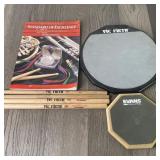 Vic Firth Drum Sticks, Practice Pads & Booklet