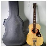 Stella Harmony Acoustic Guitar With Hard Case -