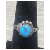 Sterling and Turquoise Ring
