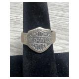 Harley Davidson Sterling Ring