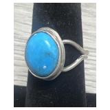 Sterling and Turquoise Ring