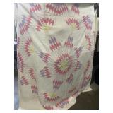 Vintage Hand Sewn King Size Quilt