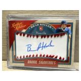 Leather & Lumber Rookie signature Brad Keller
