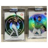 2002 Topps Refractors Dan Johnson & Hansel