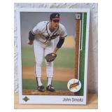 1989 Upper Deck John Smoltz Braves Rookie Card