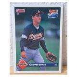 1992 Donruss Chipper Jones Rated Rookie Card