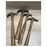 (4) VTG Hammers -Various weights and head sizes