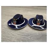 Confederate Hat Salt n pepper set