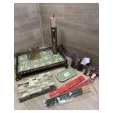 Home Decor Lot - Tray; incense;Frothier and more