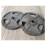 (2) Gold Gym 10lb Weights