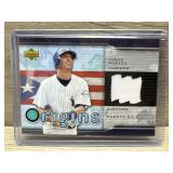 2004 Upper Deck Game Worn Patch Card Posada