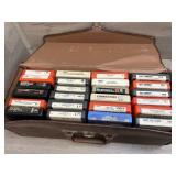 24 8 Tracks with Carry Case