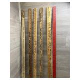 (6) VTG Advertisng Yard Sticks - Local WA