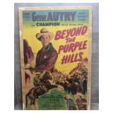 Gene Autry Beyond The Purple Hills Original Poster