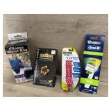 NIP Faucet Decor / Toothbrushes/ Waist Bag