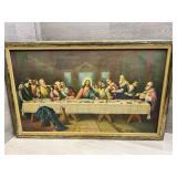 VTG Last Supper Print  22x14