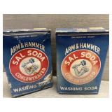 (2) Arm & Hammer Sal Soda Washing Soda