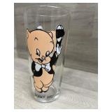 1973 Pepsi Black Print Porky Pig Collector Cup
