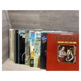 15 Assorted Vintage Country Albums