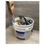 2 Gal Bucket filled with Tools and Misc