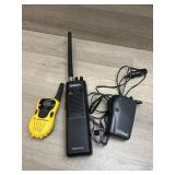 Unidentified; Motorola and Cobra Walkie Talkies