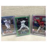 (3) #ï¿½ Rookie Baseball - Bientos; Soriano; Joyce