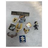 Pin Lot - Harley; Playboy; Jack Danielï¿½s and More